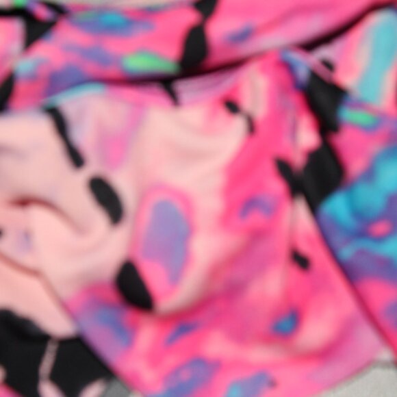 Multi Color 2 Pcs Justuice Bikini Swimsuit Size 12 - Picture 8 of 16